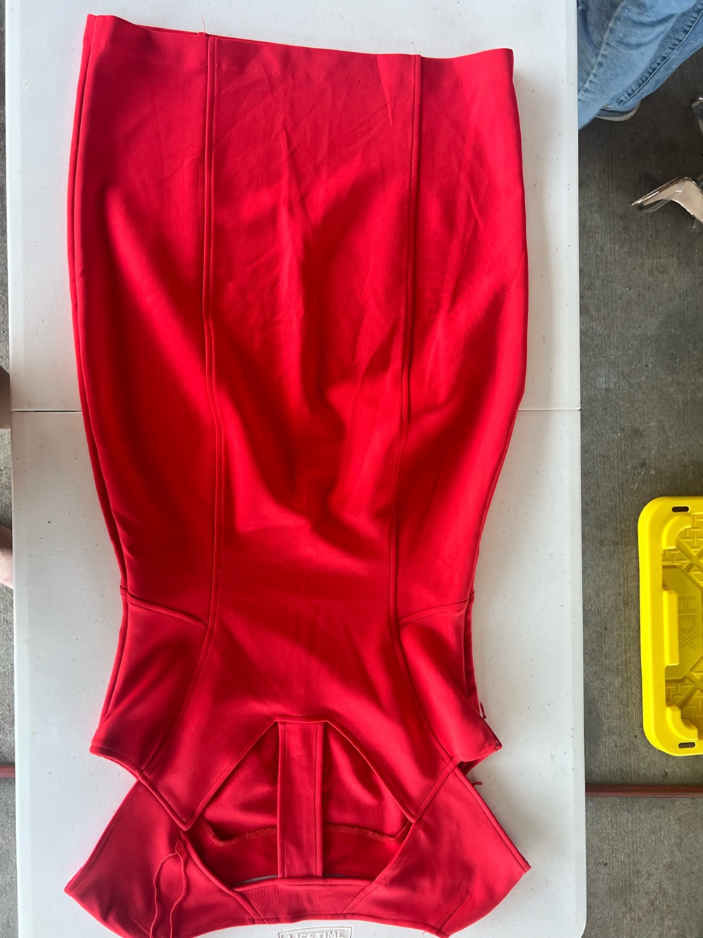 Maggy London Vibrant Red Dress - Picture 2 of 3